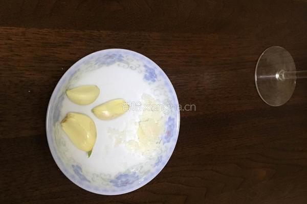 凉拌槐花的做法图解4