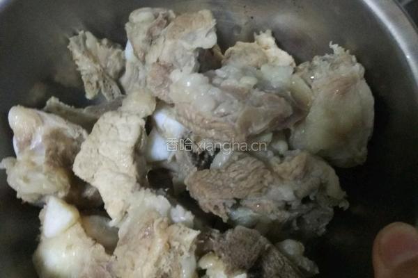 土豆炖排骨的做法图解4