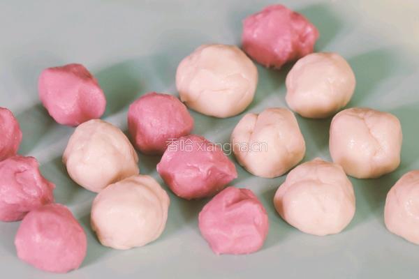 桃花酥‖ 桃花都开了 怎能不尝一口粉嫩春光的做法图解3