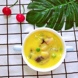 宝宝土豆紫薯玉米羹的做法[图]