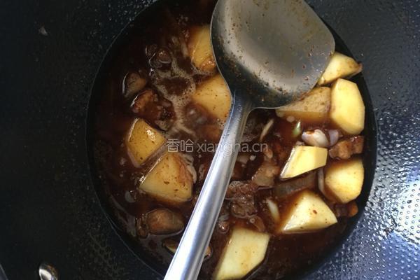 腌猪肉烩小白菜的做法图解10