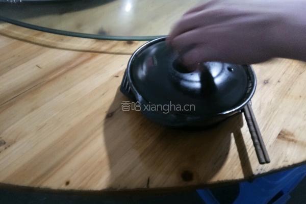 砂锅黑芝麻饭的做法图解3