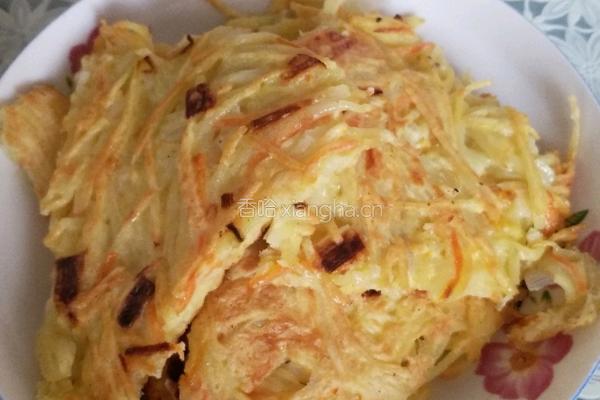 土豆丝饼的做法图解8