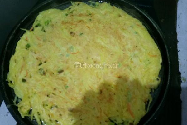 土豆丝饼的做法图解7