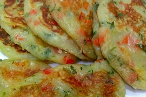 蔬菜土豆饼的做法图解10