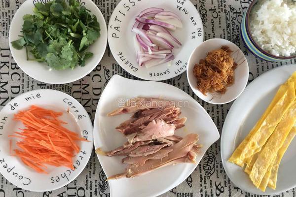 鸡肉紫菜包饭的做法图解9
