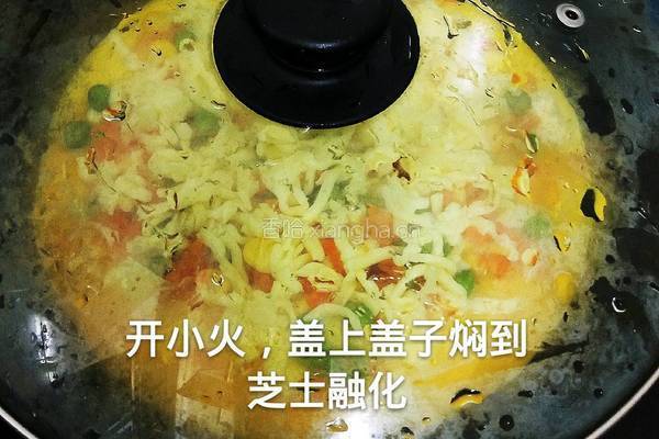 平底锅披萨的做法图解6