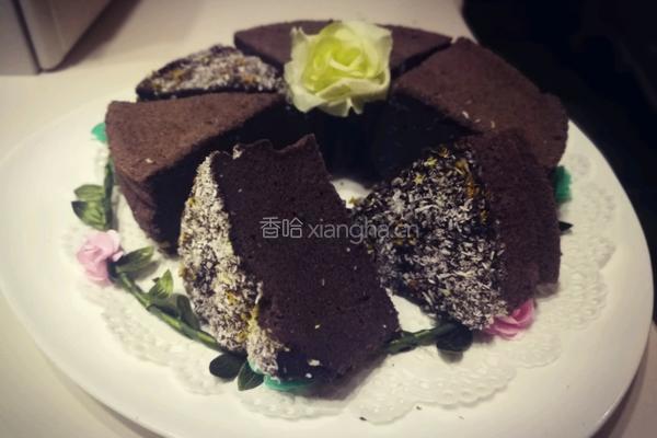 黑米酸奶蛋糕的做法图解1