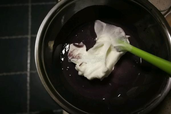 黑米酸奶蛋糕的做法图解8