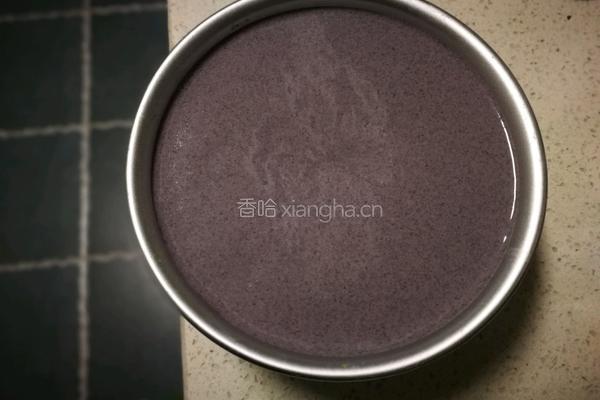 黑米酸奶蛋糕的做法图解9