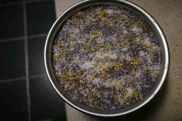 黑米酸奶蛋糕的做法图解10