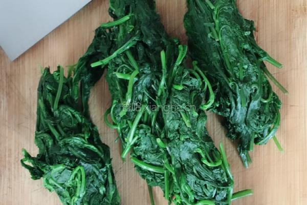 凉拌菊花嫩芽的做法图解5