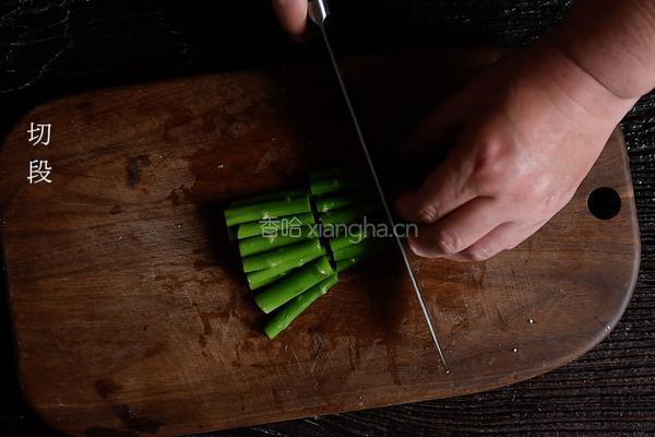 鲜虾芦笋白汁意面的做法图解8