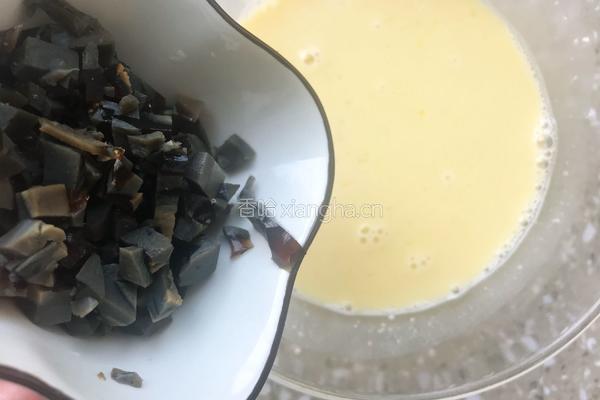 皮蛋燕麦鸡蛋羹的做法图解8