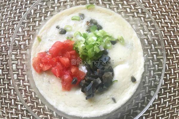 皮蛋燕麦鸡蛋羹的做法图解15