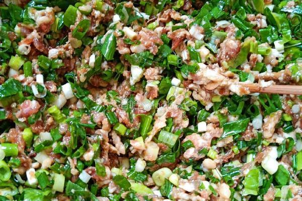 葱花肉饼的做法图解3
