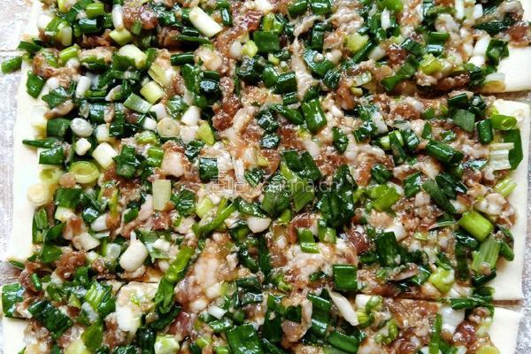 葱花肉饼的做法图解5