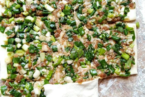 葱花肉饼的做法图解6
