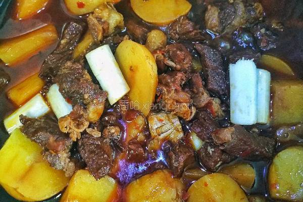 土豆烧牛肉的做法图解7