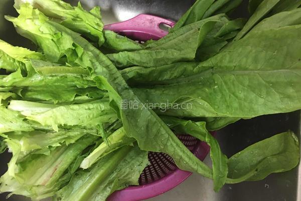 炝炒青菜的做法图解1