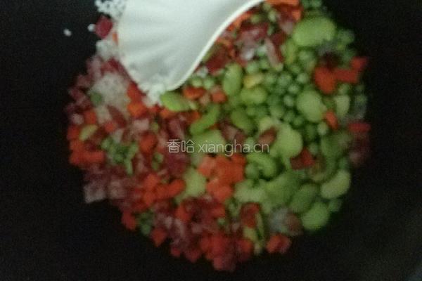 蚕豆米饭的做法图解3