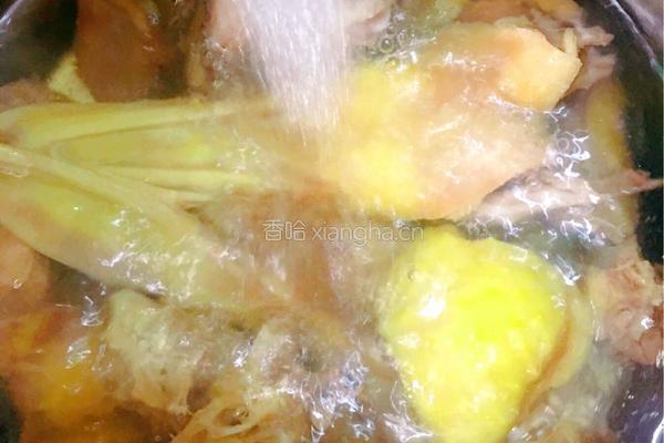 茶树菇鸭汤的做法图解3