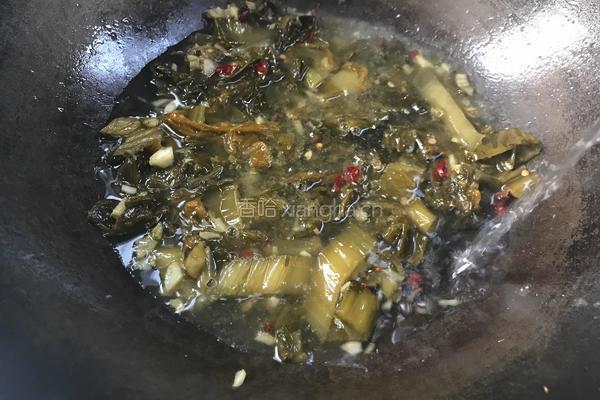 鱼籽酸菜汤的做法图解7
