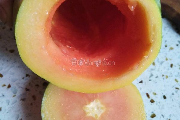 木瓜奶冻的做法图解1