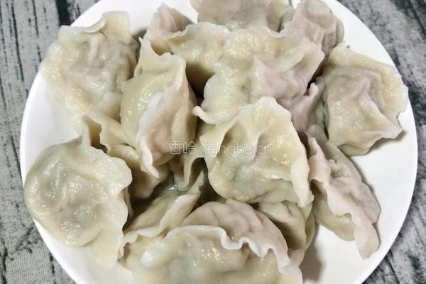 槐花饺子的做法图解12