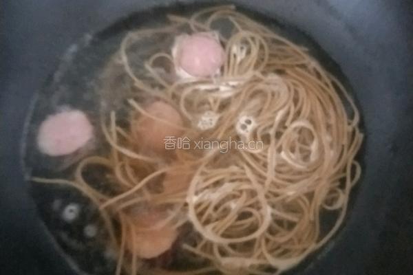 荞麦面的做法图解4