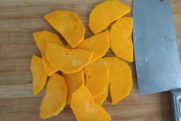 牛奶南瓜芋圆的做法图解3