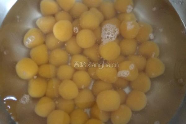 牛奶南瓜芋圆的做法图解18