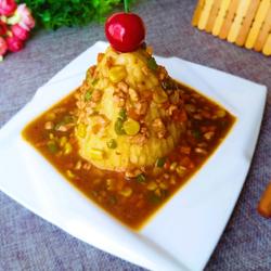 火山土豆泥的做法[图]