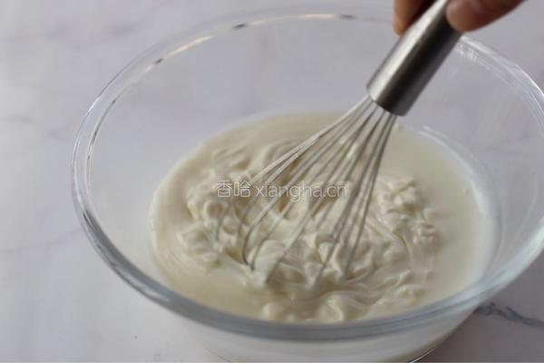 酸奶菠萝慕斯杯的做法图解11