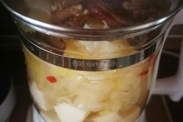 银耳雪梨的做法图解7