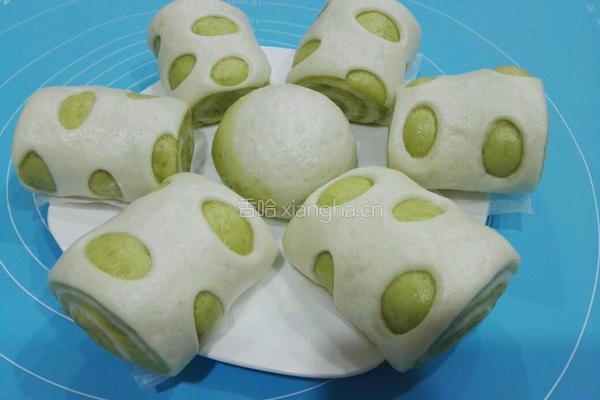 菠菜馒头的做法图解9