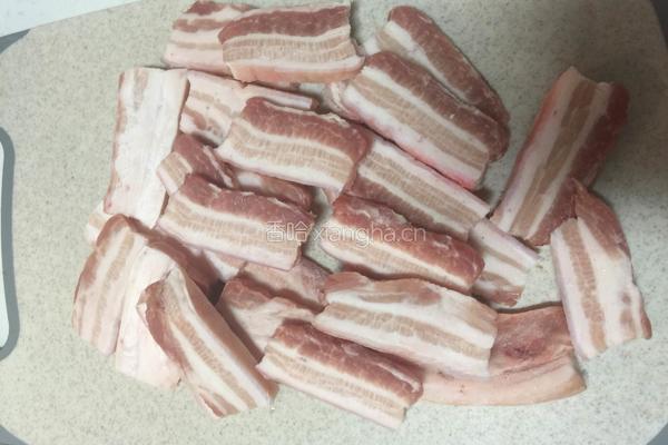 梅菜扣肉的做法图解3