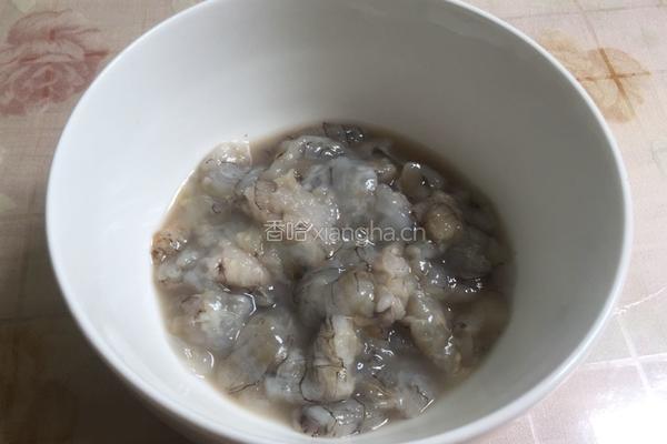 皮皮虾馅饺子的做法图解2