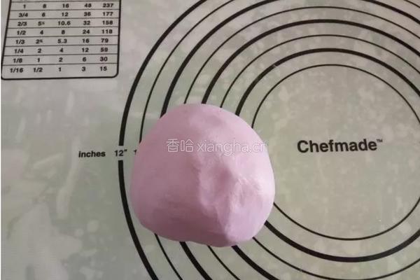 黑芝麻紫薯糯米糍的做法图解2