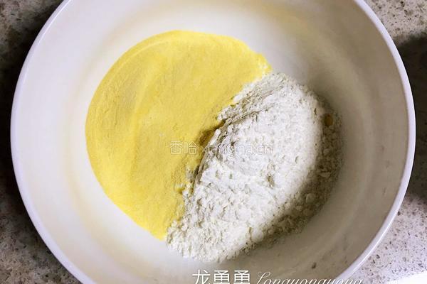 玉米窝蜂糕的做法图解2