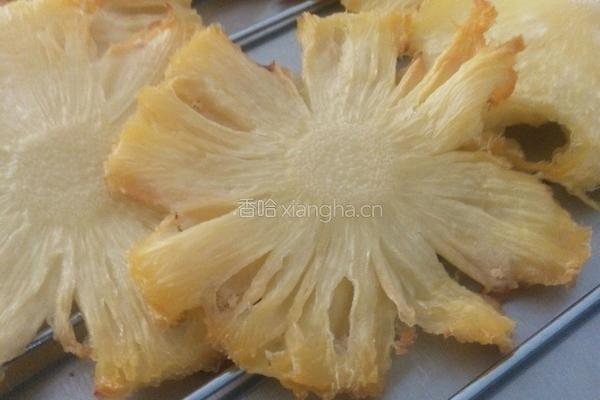 自制菠萝干的做法图解2