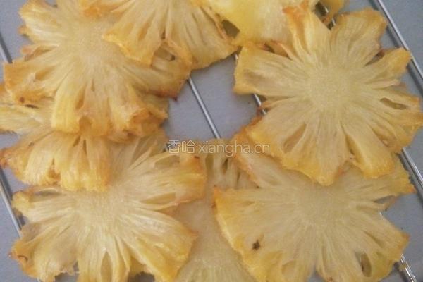 自制菠萝干的做法图解3