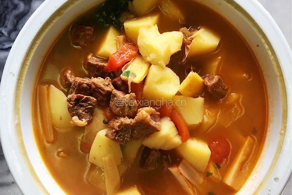 土豆番茄烧牛肉的做法图解7