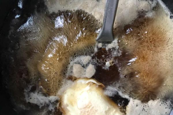 红糖荷包蛋西米露的做法图解5