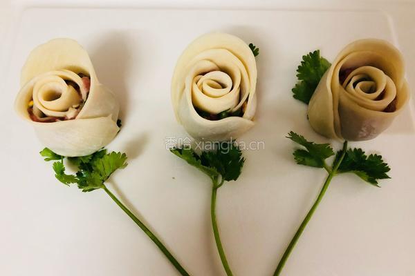 高颜值-玫瑰饺的做法图解5