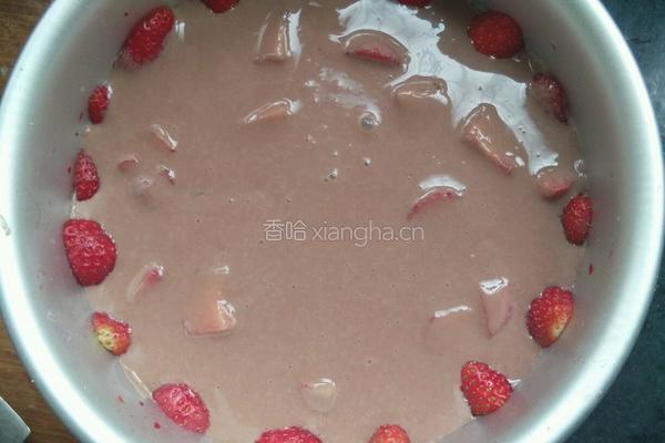 草莓可可酸奶慕斯的做法图解6