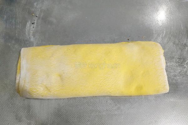 椒盐黑芝麻南瓜煎卷的做法图解11