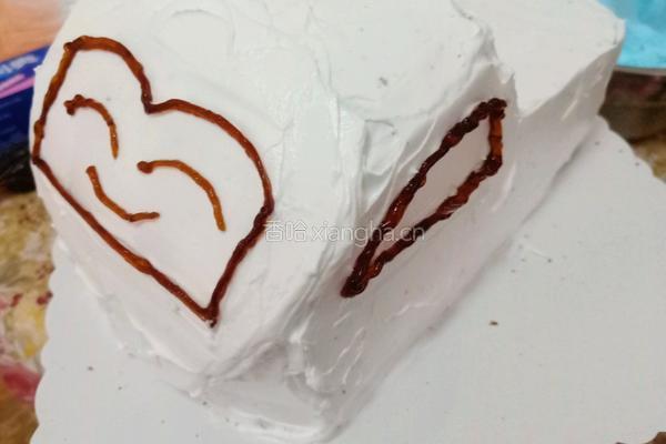 汽车生日蛋糕的做法图解7