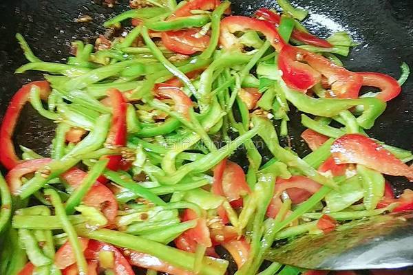 青椒肉丝的做法图解9