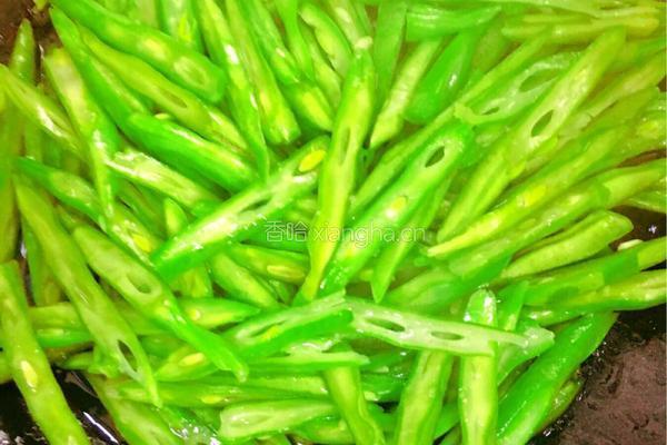 四季豆煎蛋的做法图解5